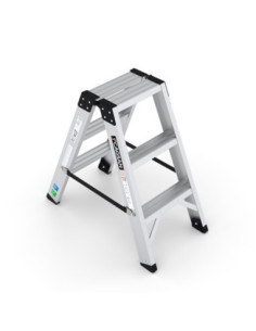 ESCABEAU ALUM ACCÉS 2 CÔTÉS EVEREST PRO - EVR-PRO 3
