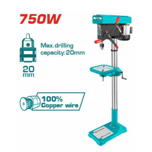 PERCEUSE A COLONNE Ø20  750W TDP207505