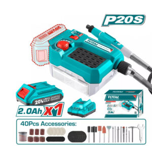 OUTIL MULTI-FONCTIONS 20V S/FIL 40PCS TMGLI20011