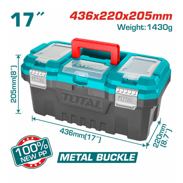 CAISSE A OUTILS PLAST 17" TPBX0172