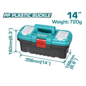 CAISSE A OUTILS PLAST 14" TPBX0141