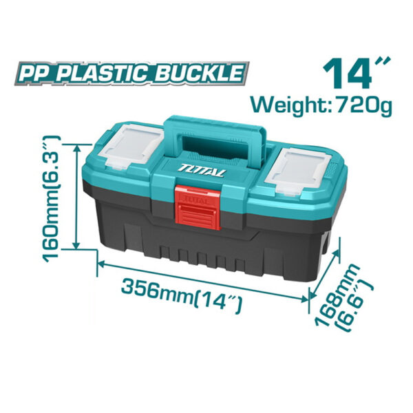 CAISSE A OUTILS PLAST 14" TPBX0141