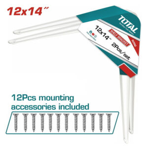 ENSEMBLE 02PCS SUPPORTS D'ÉTAGÈRE 30X35CM TSB11214