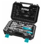 BOITE A DOUILLES 1/4-1/2 44PCS THT421441