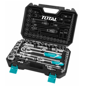BOITE A DOUILLES 1/4-1/2 44PCS THT421441