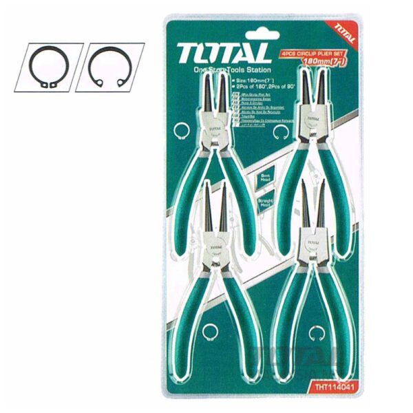 JEUX PINCES CERCLIPS 04 PIECES THT114041