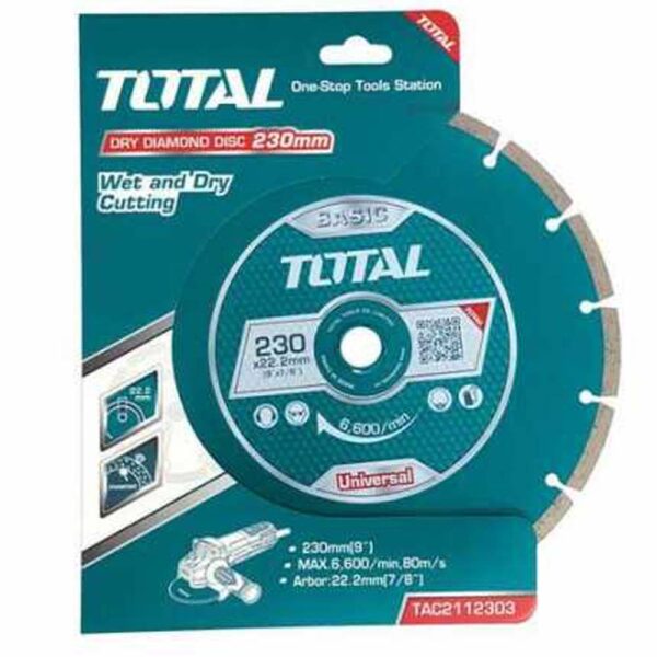 DISQUE DIAMANT 230MM 9" TAC2112303
