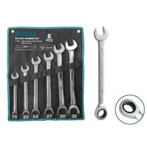 JX 6 CLES A CLIQUET DE 19 A 32MM THT102RK061