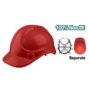 CASQUE PROTECTION ROUGE TSP2611