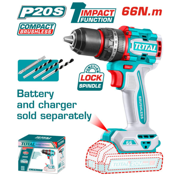 PERCEUSE S/F 20V TIDLI206681