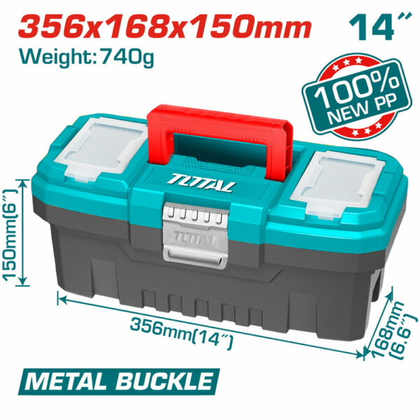 CAISSE A OUTILS PLAST 14" TPBX0142