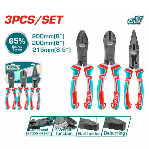 JEUX PINCES 03 PIECES THT2CK231S