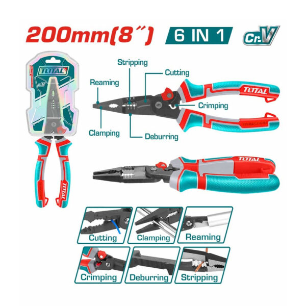 PINCE MULTI-FONCTION 6 EN 1 THTMF286
