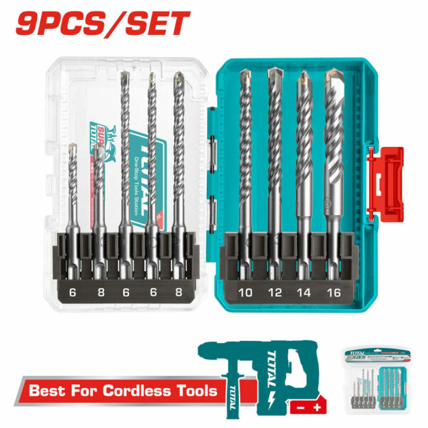 JX 09PCS MECHE SDS PLUS TACSDL30906