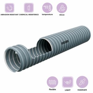 TUYAU HELIFLEX VENT GRIS