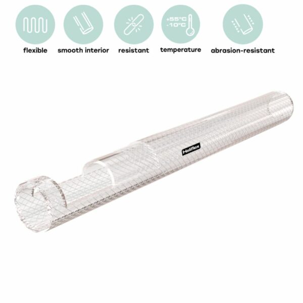 TUYAU HELIFLEX CRISTALTEX