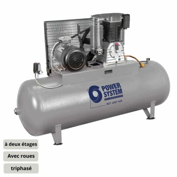 COMPRESSEUR 500L 7,5CV PS30500 CT7,5