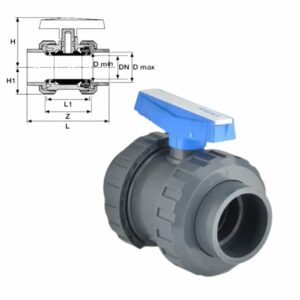 VANNE PRESSION SPH AC 2 UNION