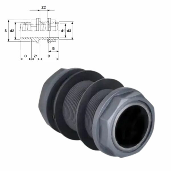 RACCORD RESERVOIR PVC PR