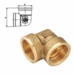 RACCORD COUDE FF JAUNE