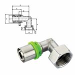 RACCORD COUDE ECROU LIBRE