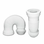 PIPE D'EVACUATION W.C EXTENSIBLE Ø100/110