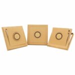 TAMPON DE SOL EN PP AVEC SIPHON BEIGE 500X500