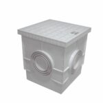 REGARD DE BRANCHEMENT EN PP 300X300 GRIS