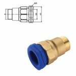 RACCORD DROIT T MALE SOPAFLO