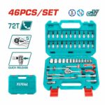 BOITE A DOUILLES 1/4 46PCS THT141462