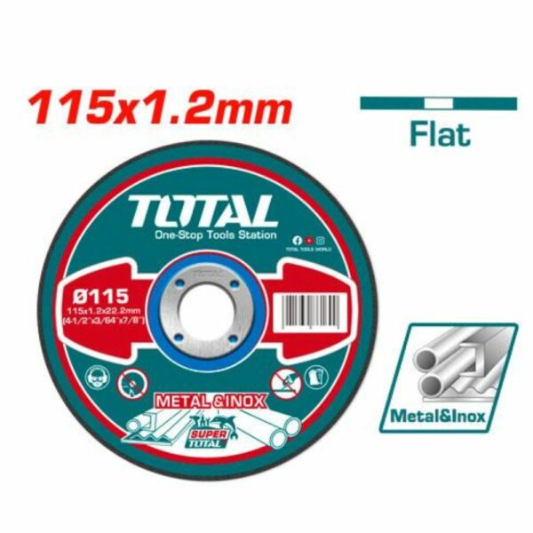 DISQUE A TRONÇONNER 115MM 1,2MMX22,2MM TAC2211151