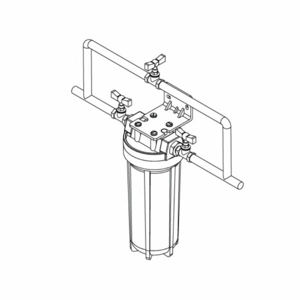 FILTRE A EAU SIMPLE 3/4" – Image 2