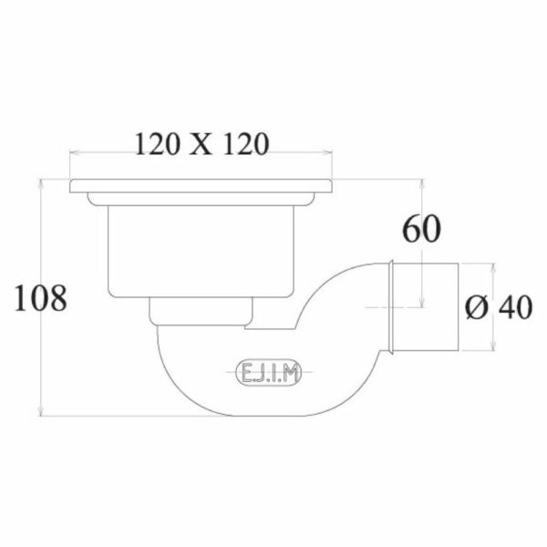 SIPHON SIPHOIDE PVC INOX 12X12 – Image 2