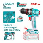 PERCEUSE 20V BL 96NM 4AH S/B TIDLI209681
