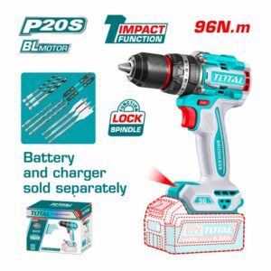PERCEUSE 20V BL 96NM 4AH S/B TIDLI209681