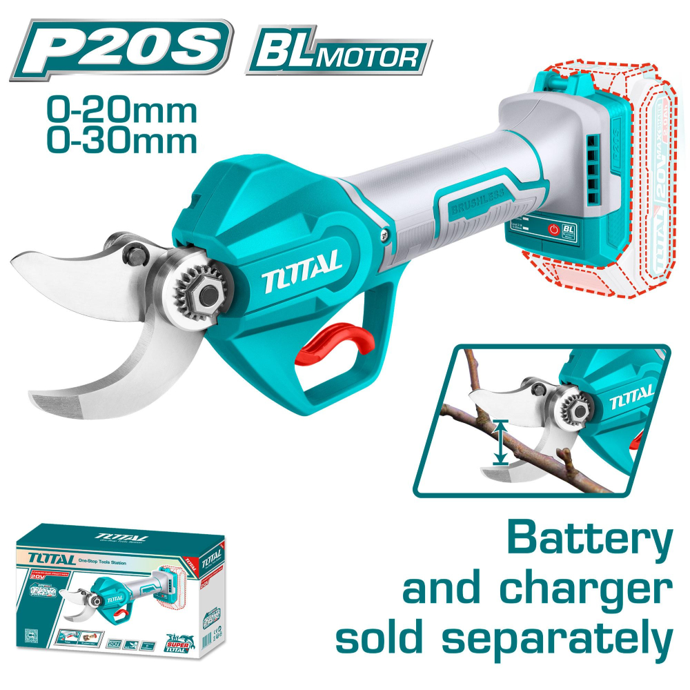 CISAILLE DROITE A JAUGE 20V 2AH S/BAT TSSLI20308