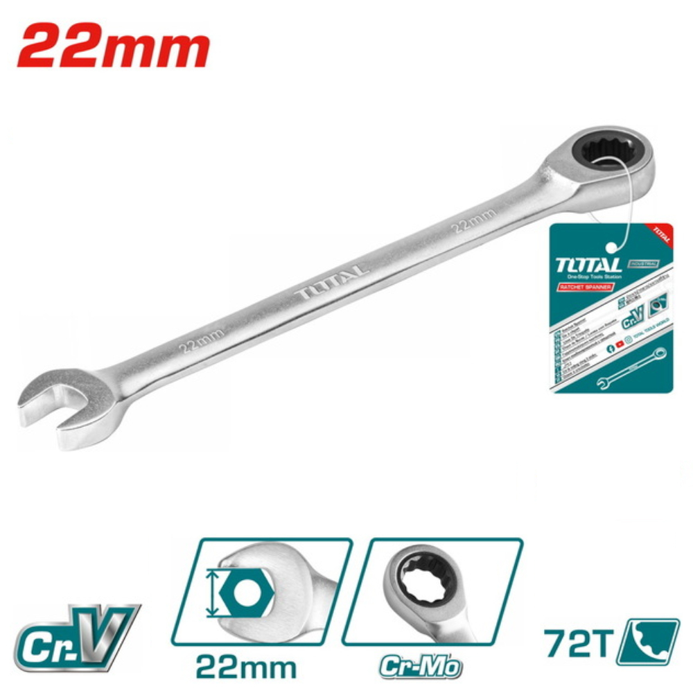 CLE MIXTE CLIQUET 22MM TCSPAR221