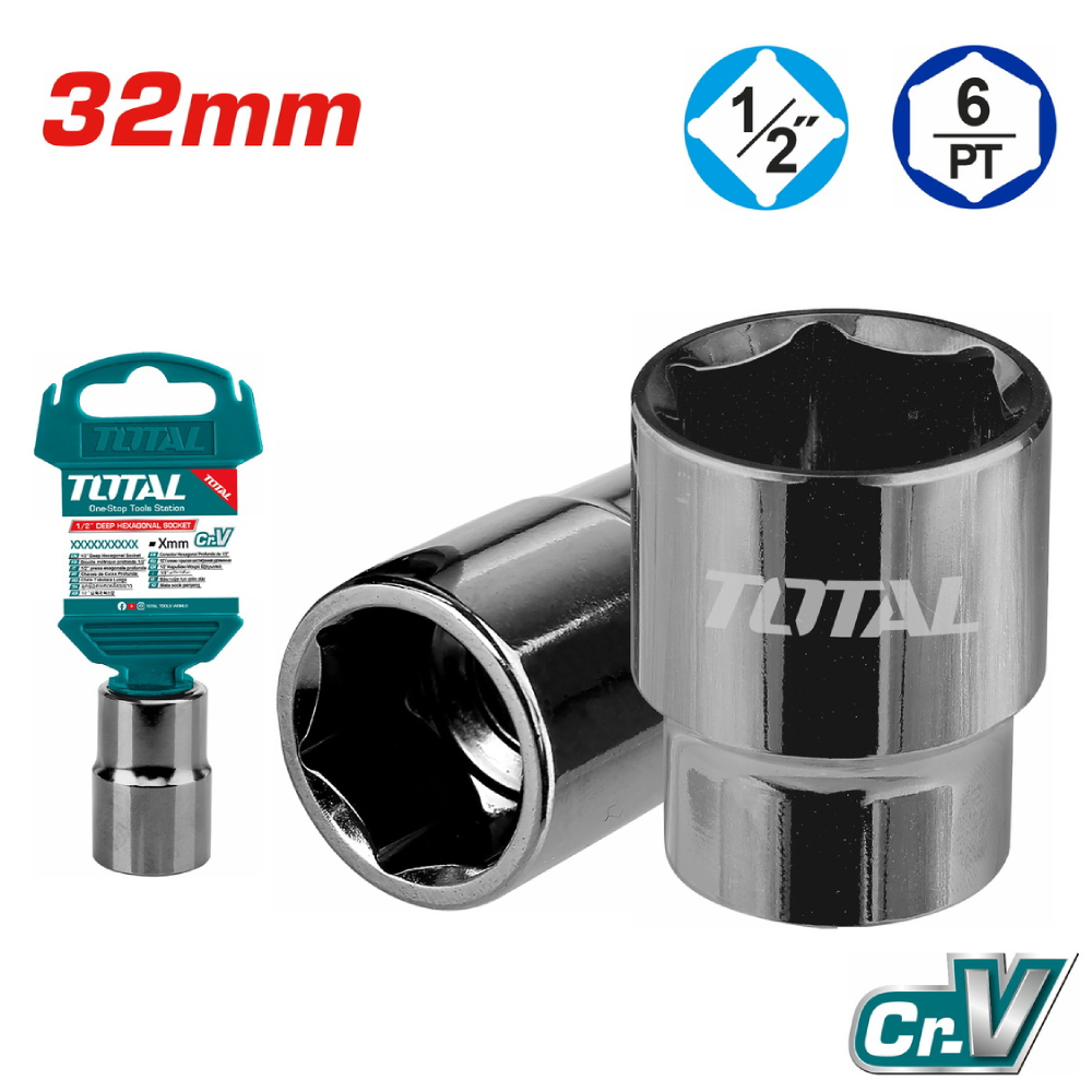 DOUILLE 1/2" 32MM THTST12321