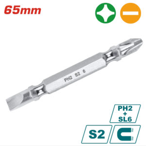 EMBOUTS TOURNEVIS PH2+FR6X65 TAC16HL133