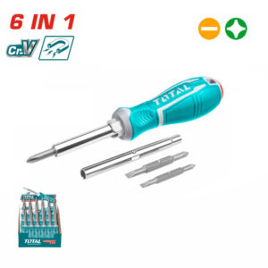 TOURNEVIS 6EN1 TOTAL THT2506076