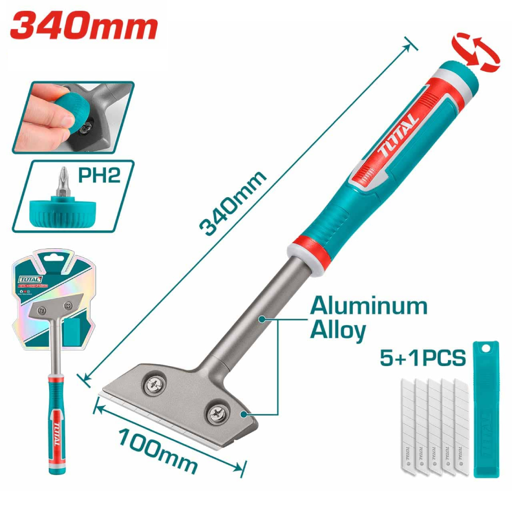 GRATTOIR A METAL TOTAL TGS3088