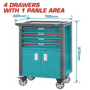 SERVANTE VIDE 4 TIROIRS THRC01041