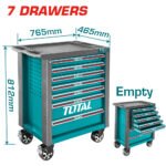 SERVANTE VIDE 7 TIROIRS THRC01071