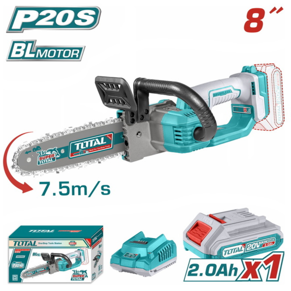 TRONCONNEUSE 8" 20V 2AH/CH TGSLI20851