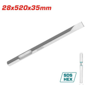 BURIN HEX PLAT 28X520MM TAC153428112