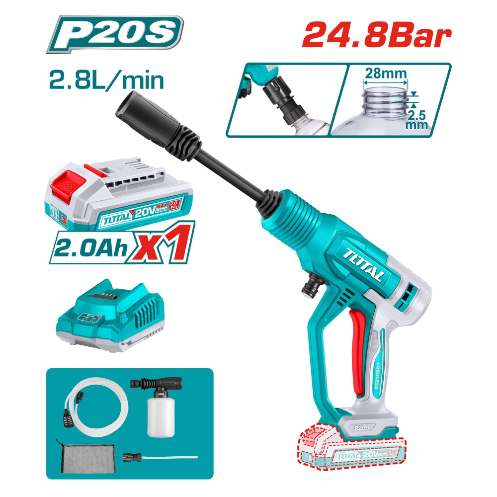 NETTOYEUR HP S/FIL 20V 24