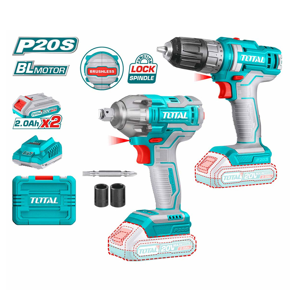 VISSEUSE + BOULONNEUSE 20V 2.2AH/CH TOSLI230702