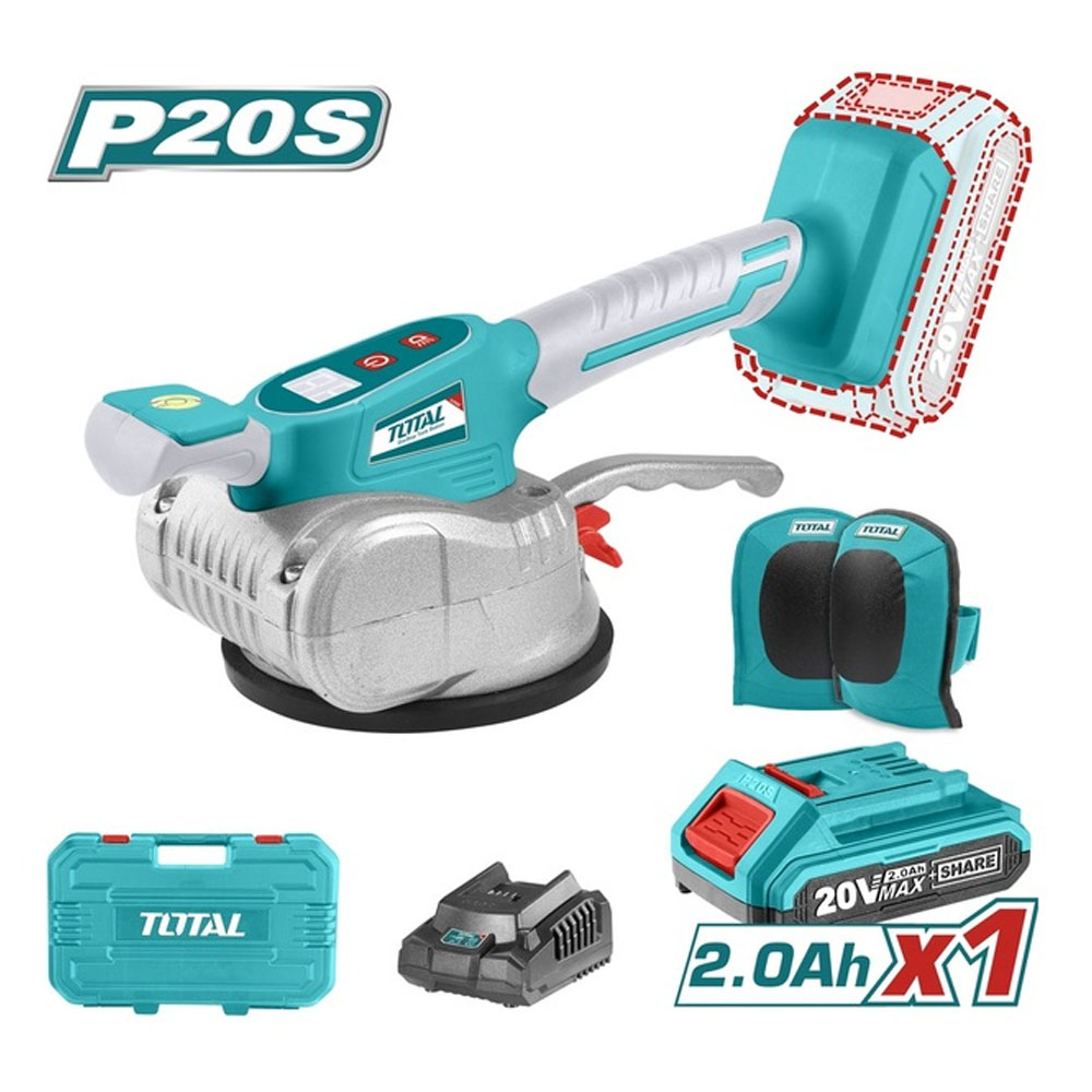 MACHINE VIBREUR 20V 2AH/CH TTVLI20101