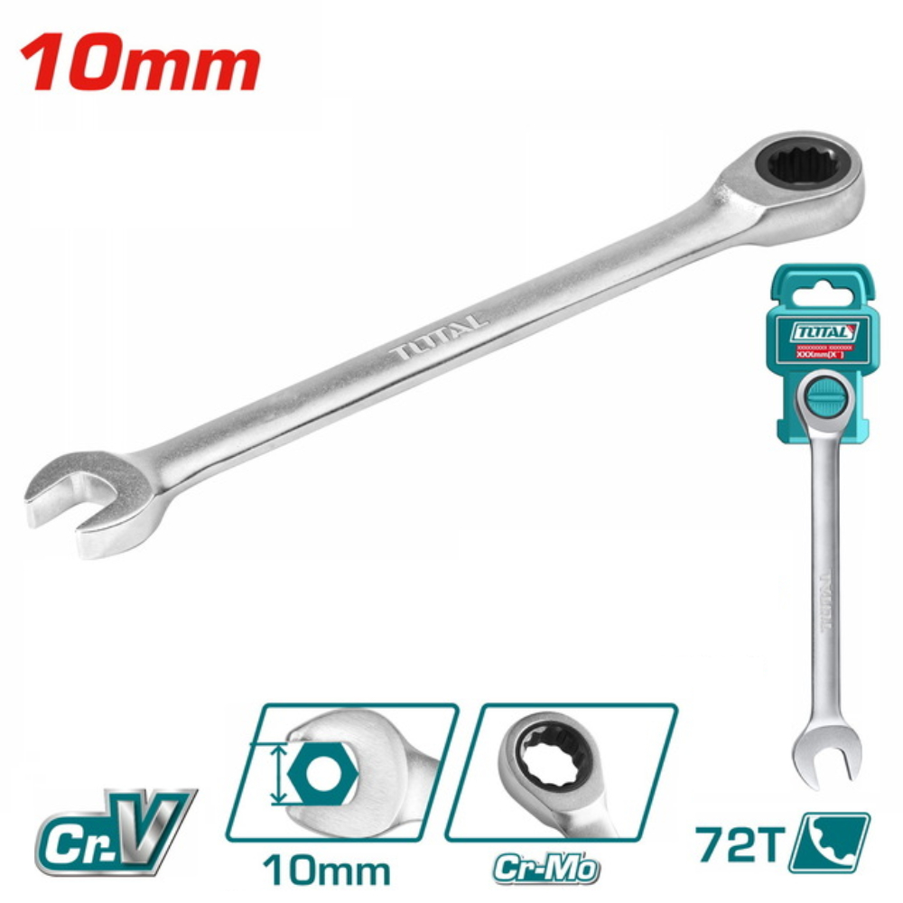 CLE MIXTE CLIQUET 10MM TCSPAR101