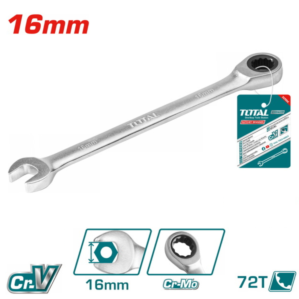 CLE MIXTE CLIQUET 16MM TCSPAR161